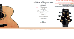 Desktop Screenshot of alain-queguiner.com